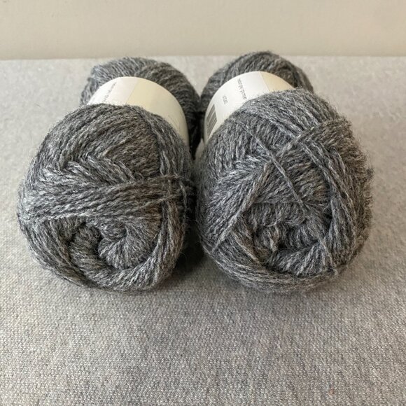 NWT Biches & Buches Le Petit Lambswool Colour Medium Grey Lot of 2 - Picture 6 of 6